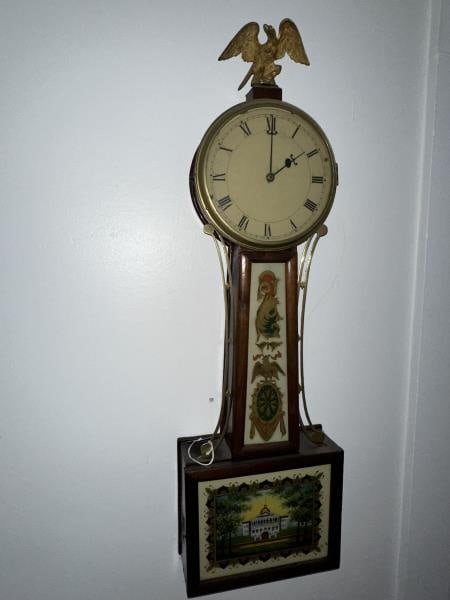 BANJO CLOCK, BOSTON STATE HOUSE