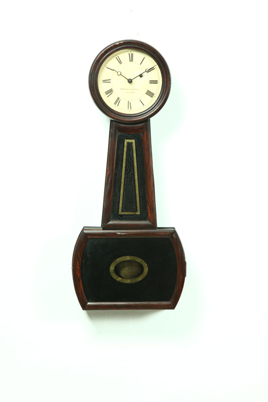 BANJO CLOCK.  Howard and Davis 