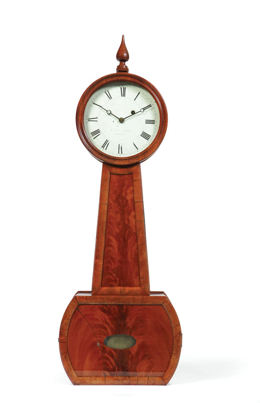 BANJO CLOCK.  Simon Willard and Son