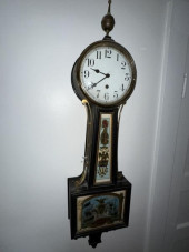 BANJO CLOCK, WATERBURY CLOCK C