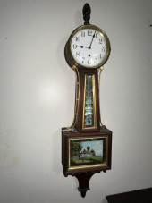 BANJO CLOCK, WATERBURY CLOCK C