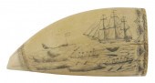 BANKNOTE ENGRAVER SCRIMSHAW WH