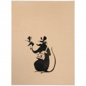 BANKSY (ATTRIB.), SPRAY PAINT