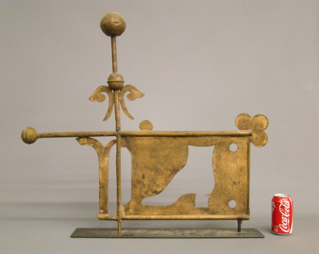 Banner weathervane/trade sign for