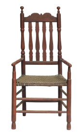 BANNISTER BACK ARMCHAIR, NEW E