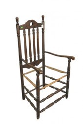 BANNISTER BACK GREAT CHAIR WIT