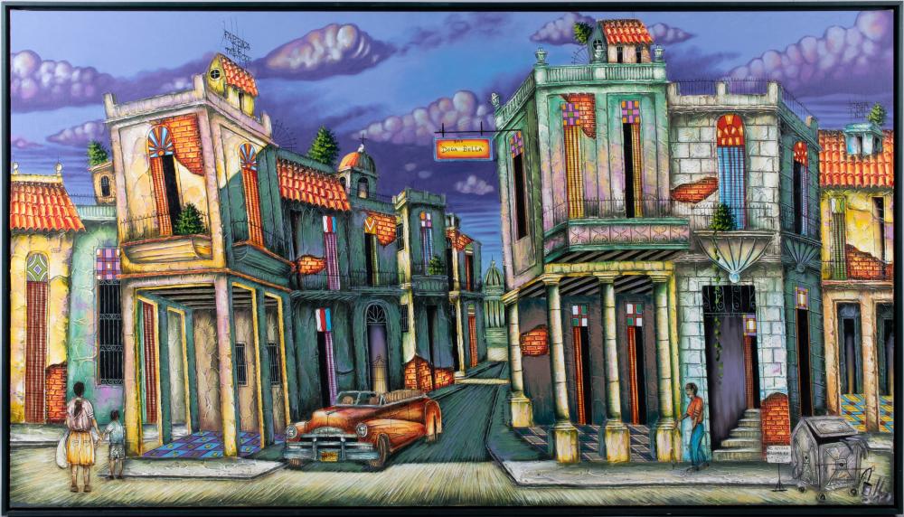 BAR DONA BELLA, ACRYLIC ON