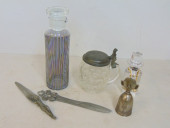 BAR LOT, GLASS JARS, STEIN, SO