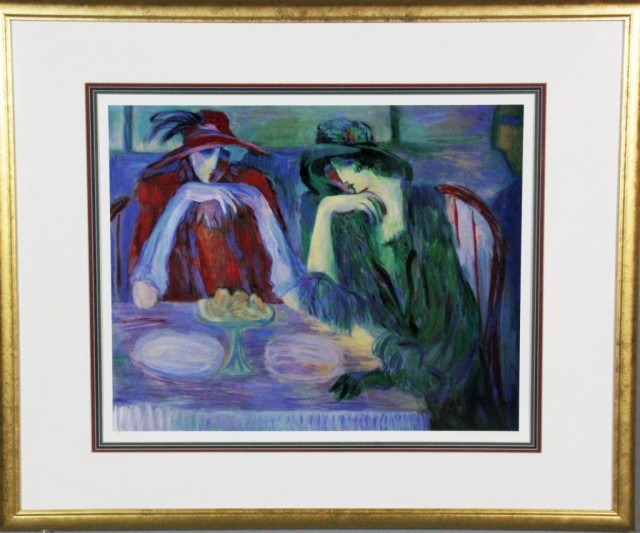 Barbara A. Wood Lithograph Titled