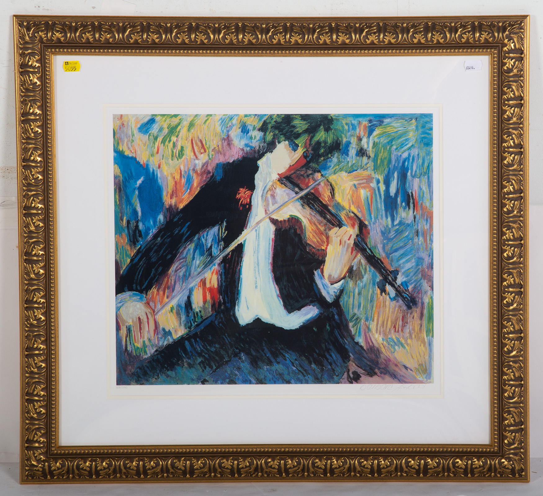 BARBARA A. WOOD. "VIOLINIST,"