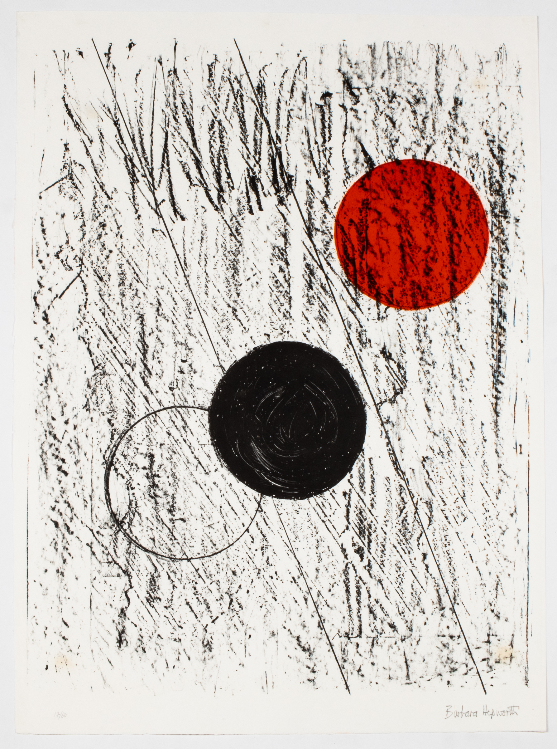 BARBARA HEPWORTH "SUN AND MOON,"
