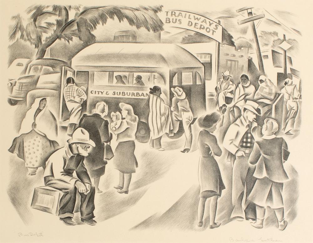 BARBARA LATHAM, BUS DEPOTBarbara