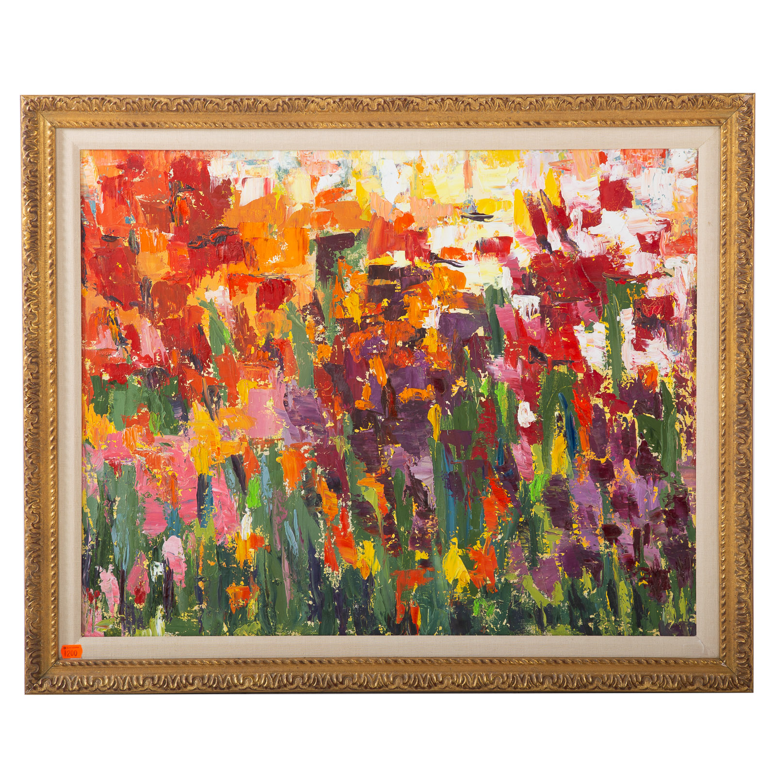 BARBARA P. KATZ. "TULIP GARDEN,"