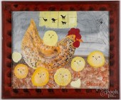BARBARA STRAWSER WATERCOLOR OF