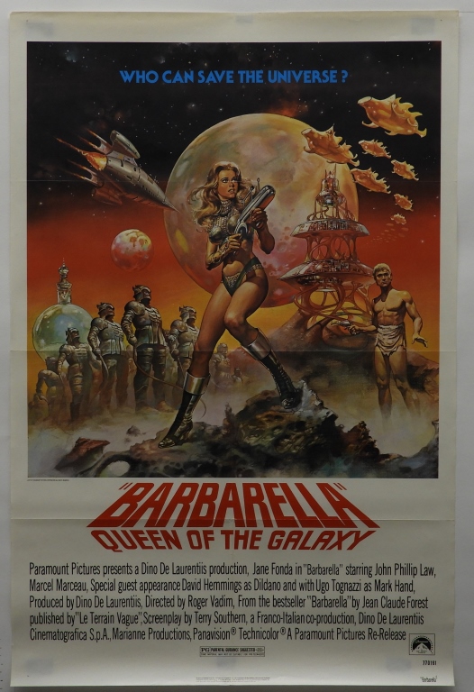 BARBARELLA QUEEN OF THE GALAXY 1977