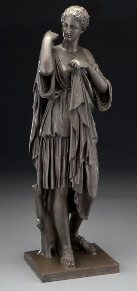 Barbedienne bronze sculpture of a