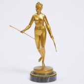 Barbedienne Gilt Bronze Figure