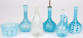 BARBER BOTTLES, ETC.<br>Four b