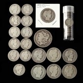 BARBER COIN GROUPING WITH MORG
