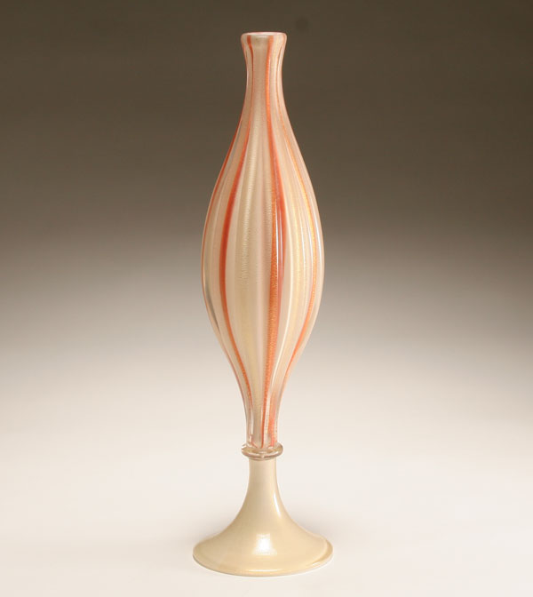 Barbini art glass floriform