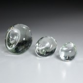 BARBINI MURANO GLASS THREE-PAR