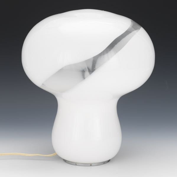 BARBINI STYLE GLASS MUSHROOM LAMP