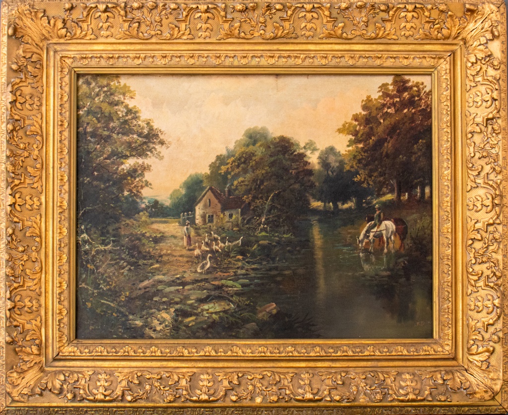 BARBIZON RIVERSIDE LANDSCAPE OIL