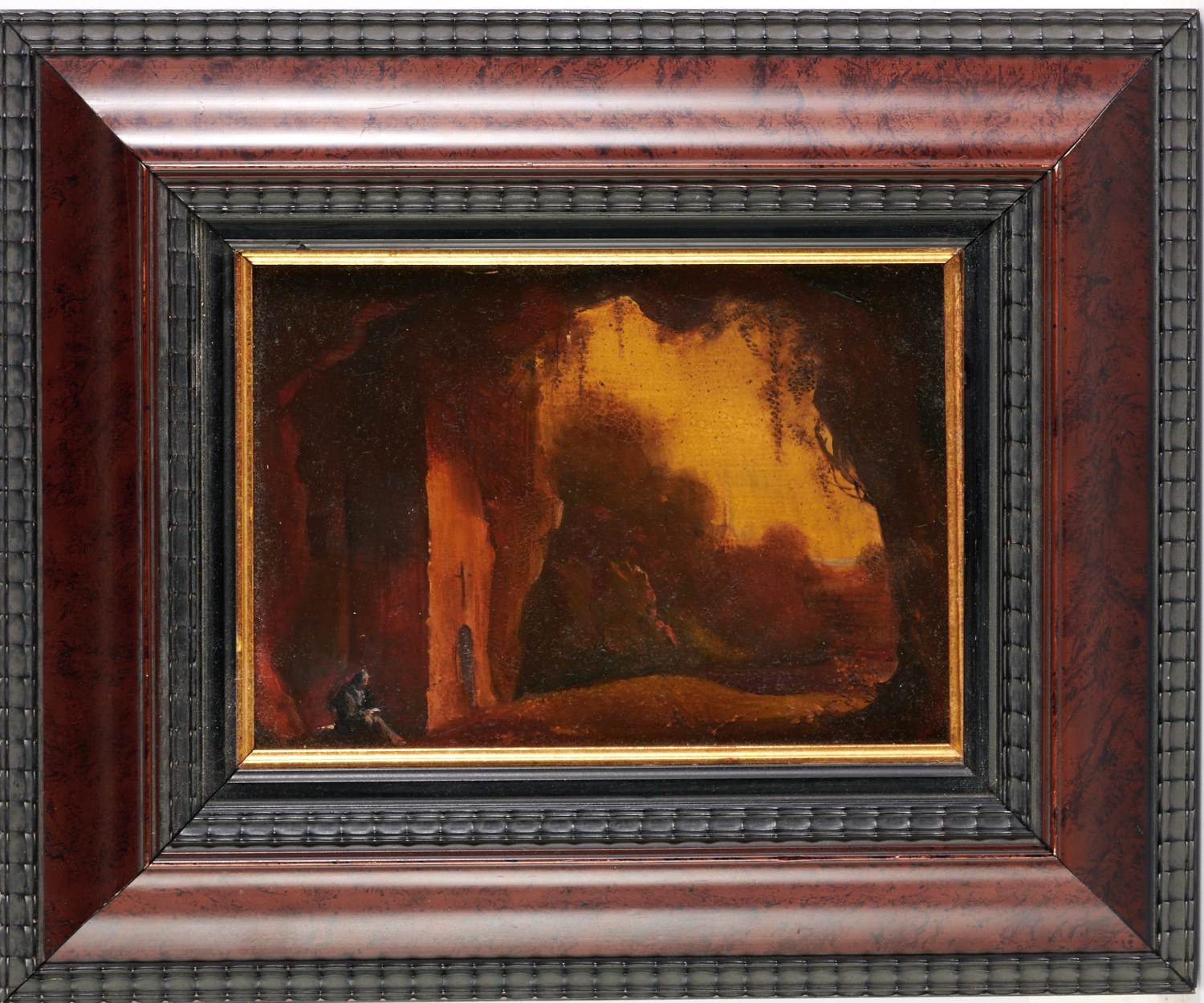 BARBIZON SCHOOL, OIL ON METAL PANEL