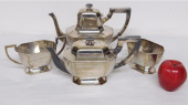 BARBOUR SILVER CO. ART DECO 4P