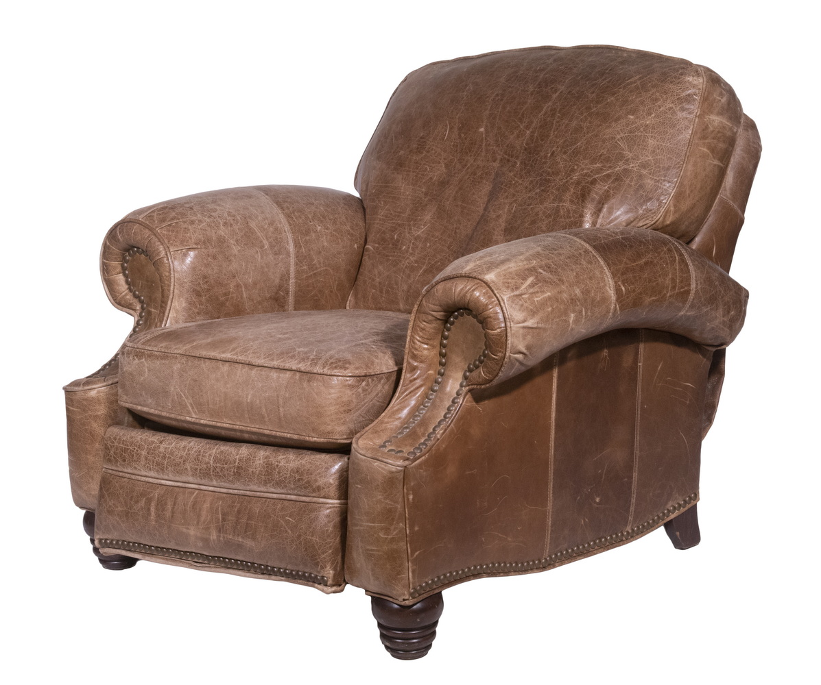 BARCALOUNGER LEATHER RECLINER