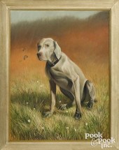BARCLAY RUBINCAM PASTEL OF A S