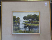 BARCLAY SHEAKS WATERSCAPE ACRY