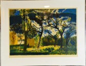 Bardone Landscape Lithograph O