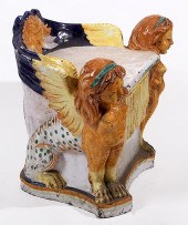 BARE-BREASTED FIRED POTTERY GA