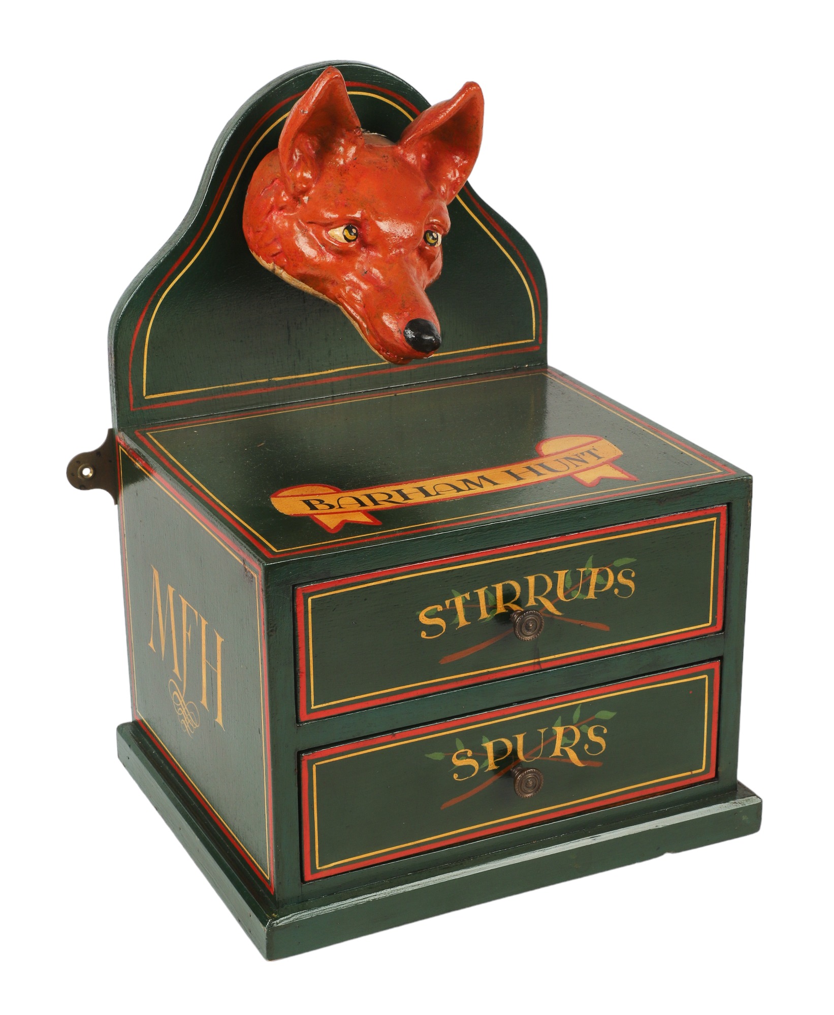 Barham Hunt Hand Painted Stirrups &