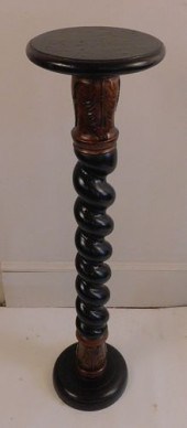 BARLEY TWIST STATUE STANDVinta