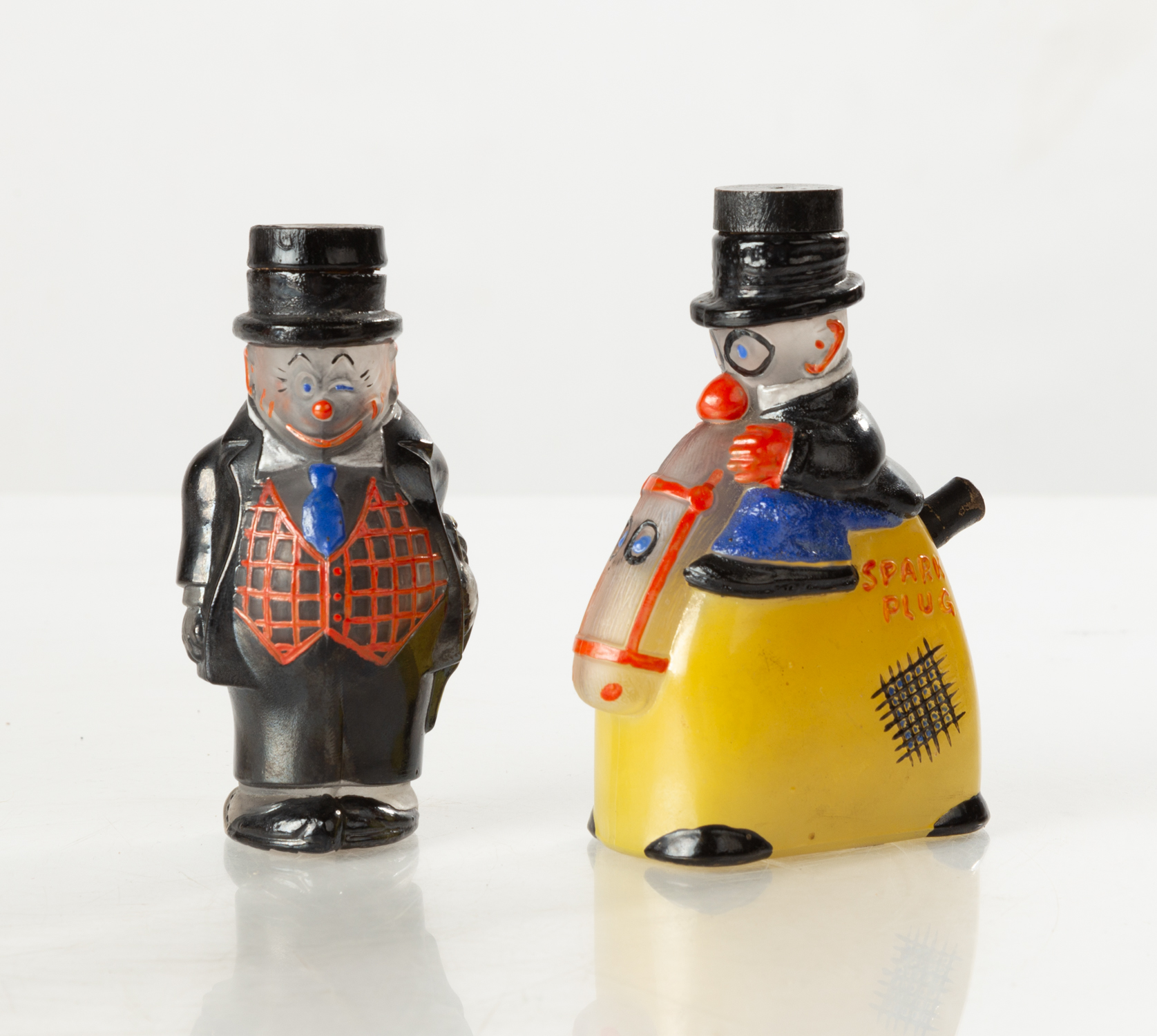 BARNEY AND SPARKY PERFUME BOTTLES