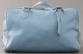 BARNEY NEW YORK BLUE LEATHER H