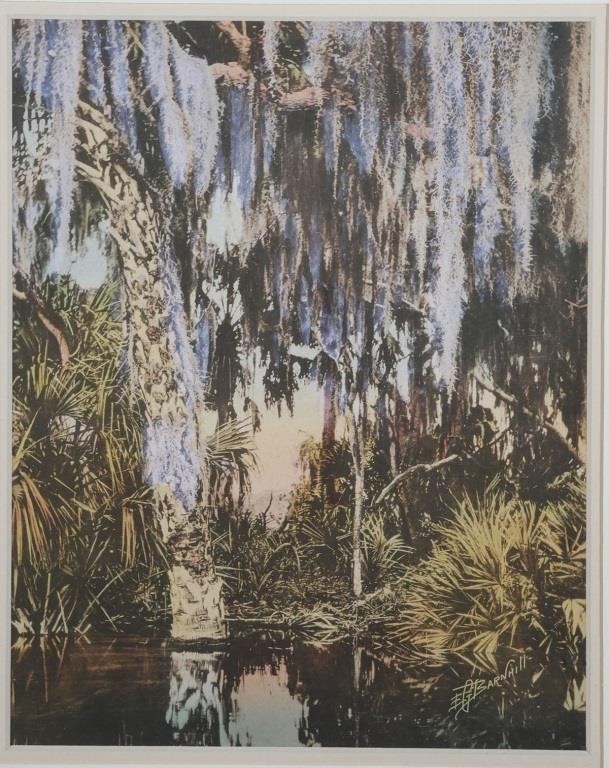 BARNHILL, HAND COLORED