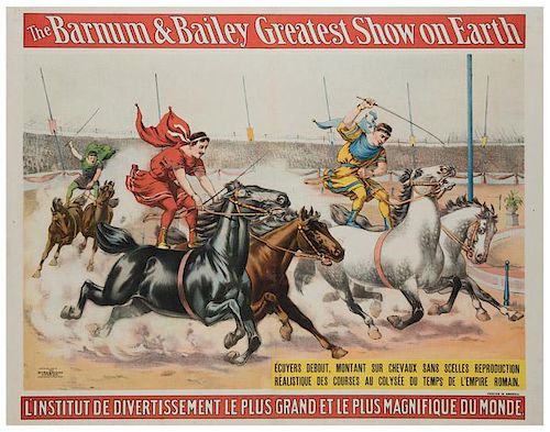 BARNUM AND BAILEY GREATEST SHOW