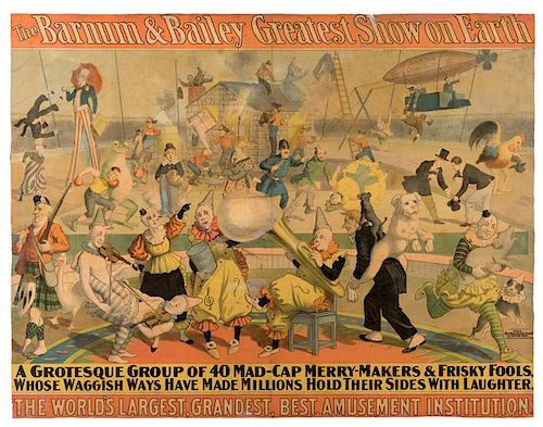 BARNUM AND BAILEY GREATEST SHOW