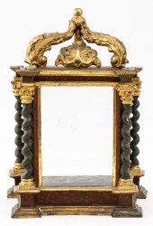 BAROQUE GILTWOOD CIBORIUM DISP