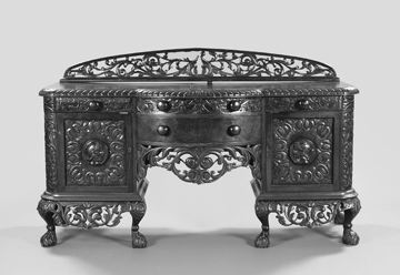 Baroque-Inspired Walnut and