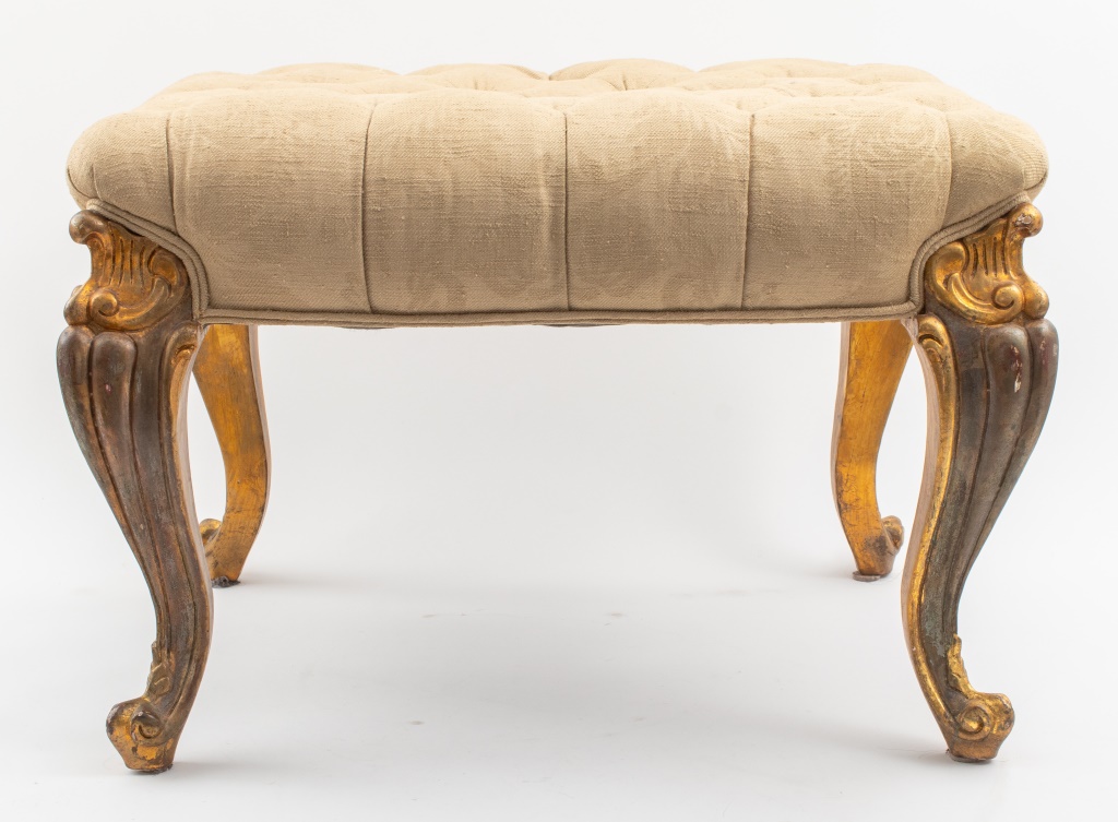 BAROQUE REVIVAL STYLE GILT WOOD