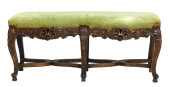 BAROQUE REVIVAL UPHOLSTERED BE