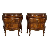 BAROQUE, SMALL COMMODES, OLIVE