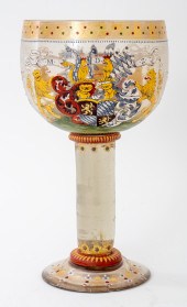 BAROQUE STYLE BOHEMIAN ENAMELE
