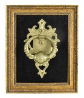 BAROQUE STYLE BRONZE DOOR KNOC