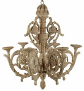 BAROQUE STYLE CARVED &AMP; WHI