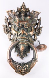 BAROQUE STYLE COPPER BACCHANIL